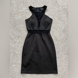Halter Mini Going Out Dress Black